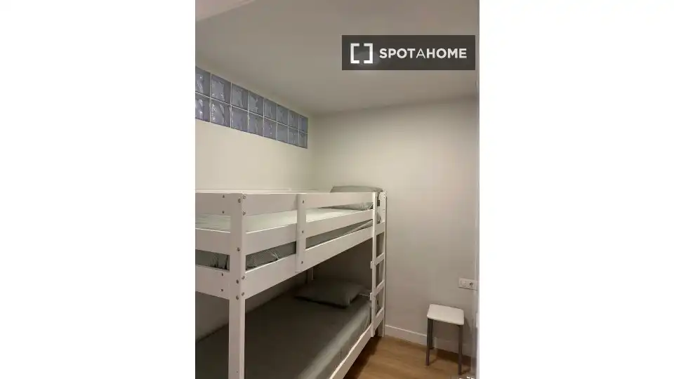 Habitación de Piso de alquiler en Barcelona con Aire acondicionado, Calefacción y Amueblado