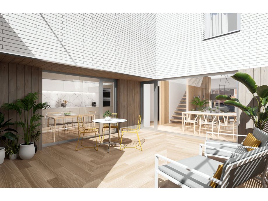 Terrassa de Casa o xalet en venda en Vitoria - Gasteiz amb Calefacció, Jardí privat i Terrassa