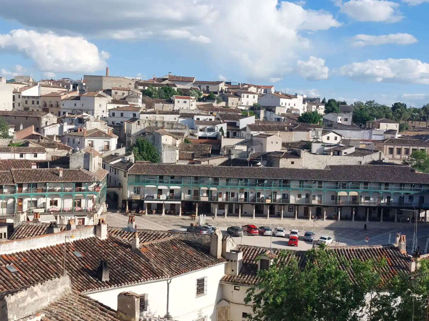 Vista exterior de Casa adosada en venda en Chinchón amb Aire condicionat, Calefacció i Jardí privat