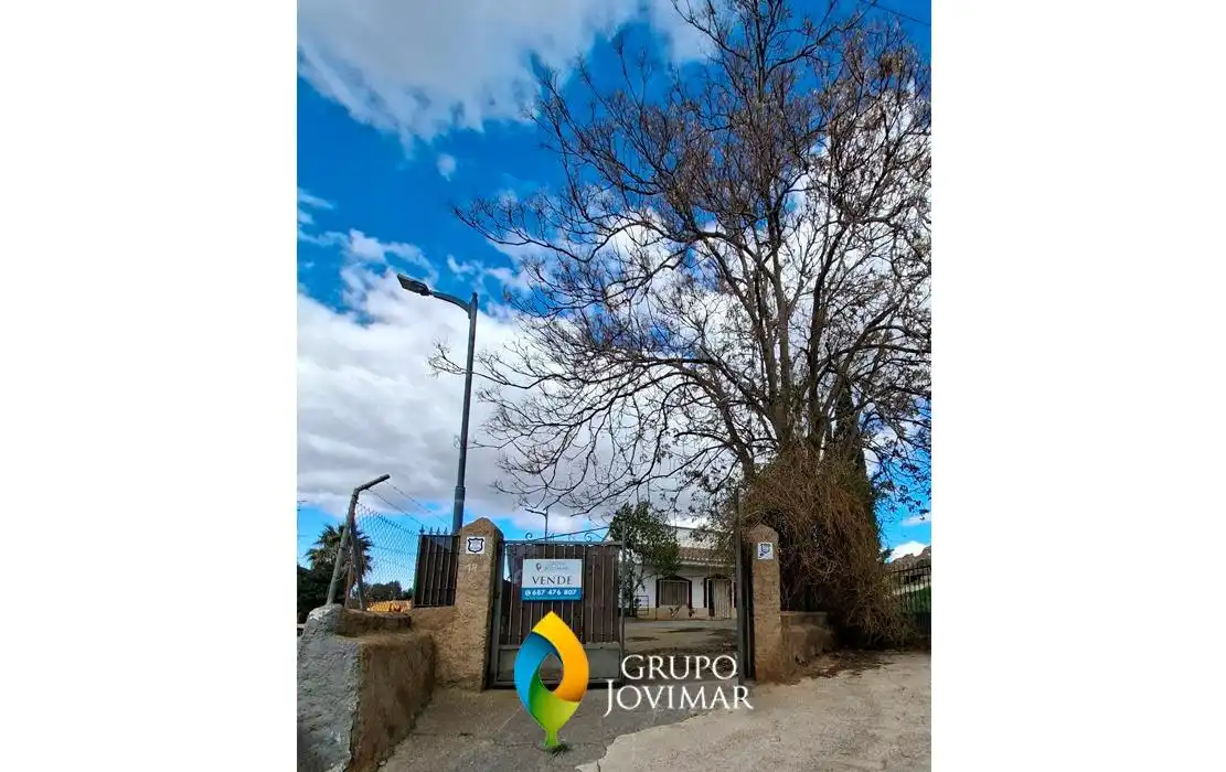 Vista exterior de Casa o chalet en venta en Purullena con Jardín privado, Terraza y Amueblado