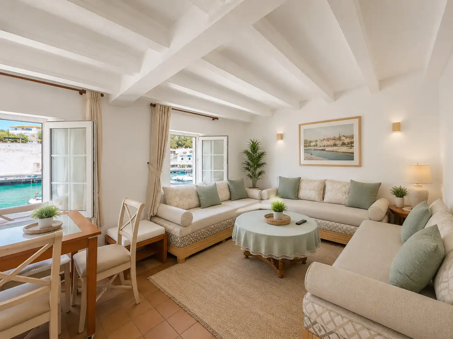 Sala d'estar de Apartament en venda en Ciutadella de Menorca amb Moblat