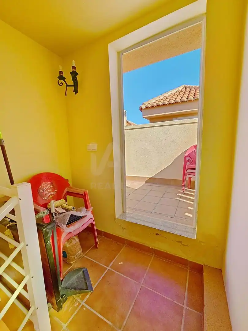 Balcony of Flat for sale in Miramar  with Air Conditioner, Heating and Terrace
