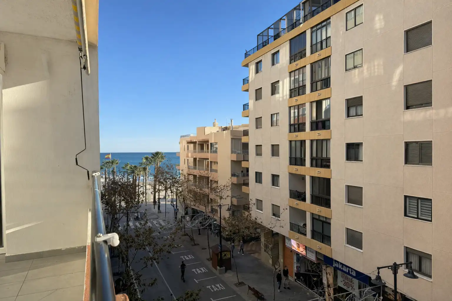 Vista exterior de Piso en venta en Calpe / Calp con Aire acondicionado y Amueblado