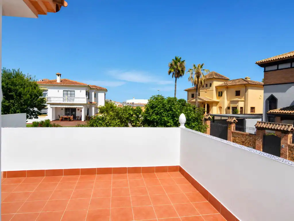 Terrassa de Casa o xalet en venda en Mijas amb Aire condicionat, Calefacció i Jardí privat