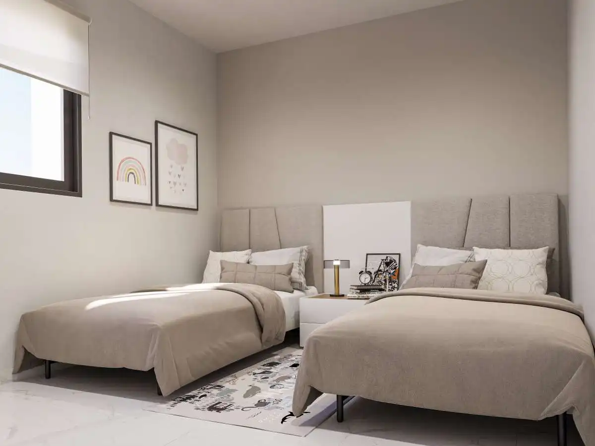 Bedroom of Flat for sale in La Nucia  with Heating, Terrace and Storage room