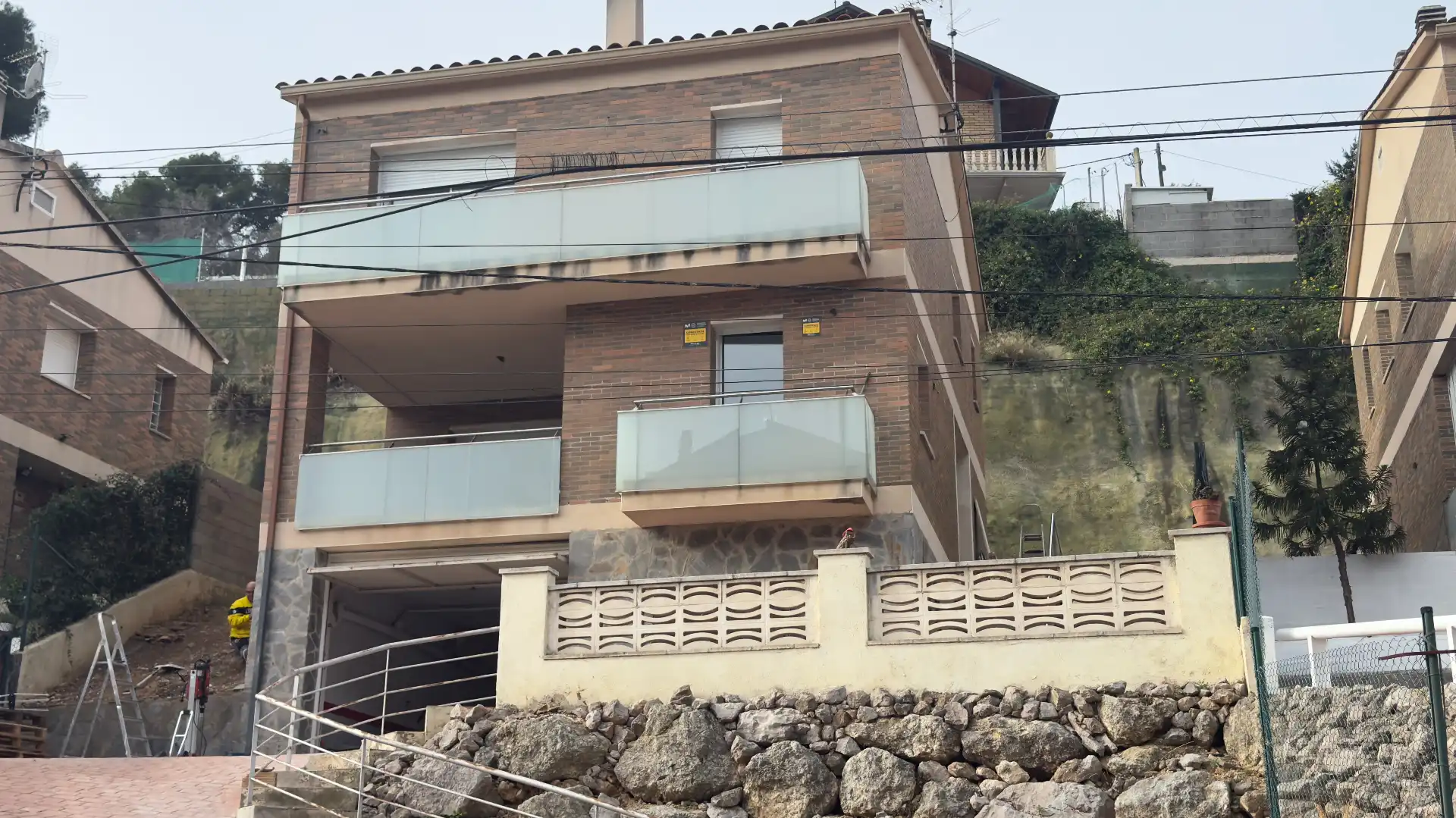 Vista exterior de Casa o xalet en venda en Cubelles amb Aire condicionat, Calefacció i Jardí privat