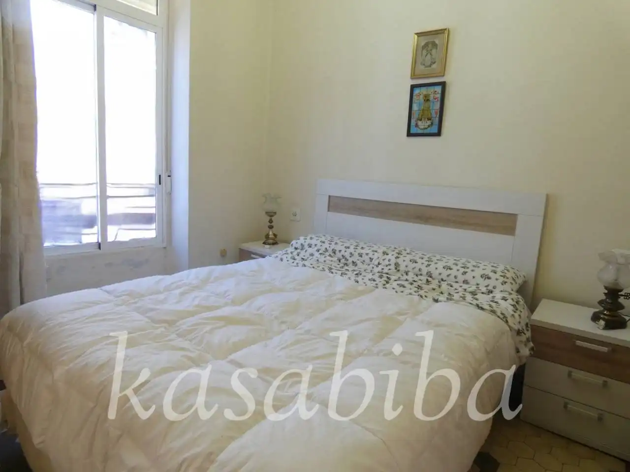 Bedroom of Flat for sale in Valencia  with Air Conditioner and Balcony