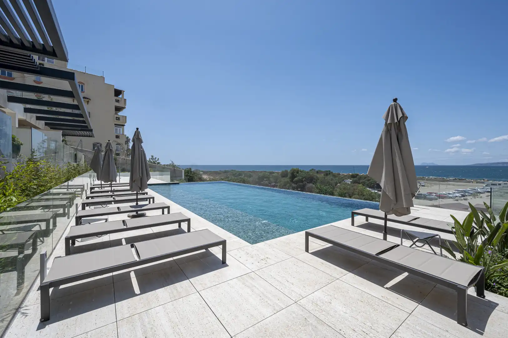 Piscina de Apartament en venda en Estepona amb Aire condicionat, Calefacció i Terrassa