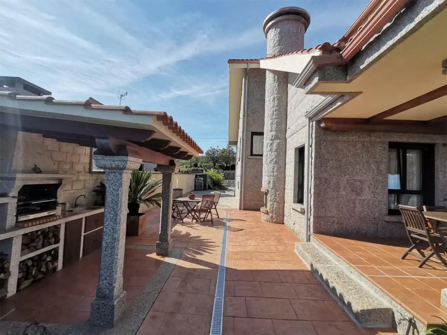 Terrassa de Casa o xalet en venda en Tomiño amb Piscina i Balcó