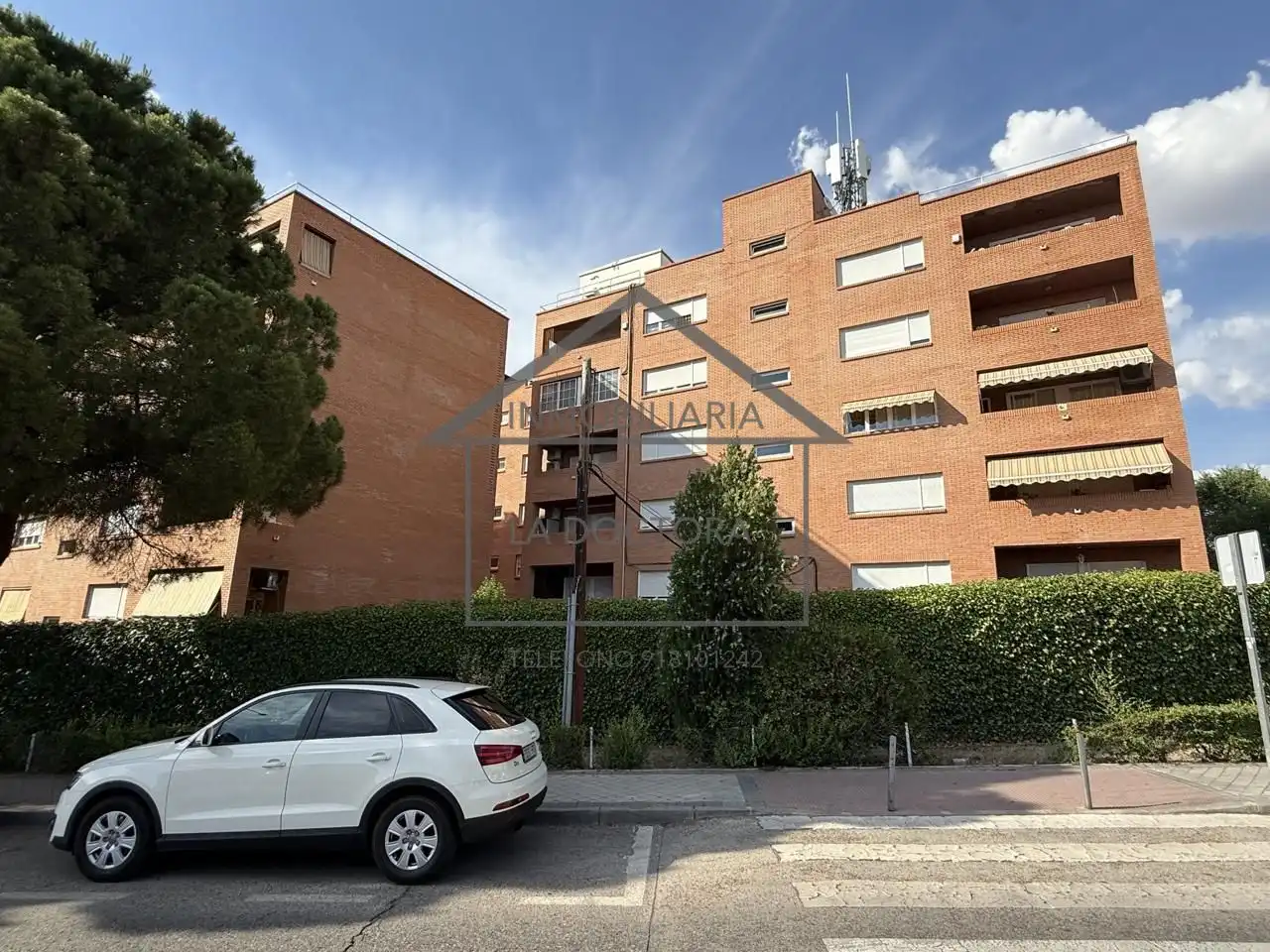Außenansicht von Wohnung zur Miete in Móstoles mit Heizung, Parkett und Terrasse