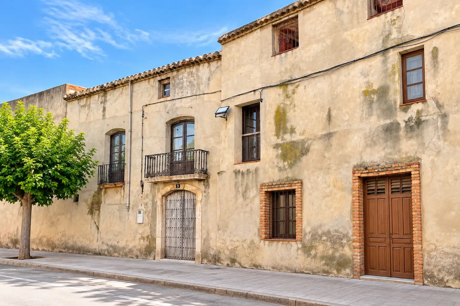Vista exterior de Casa o xalet en venda en Alió amb Jardí privat