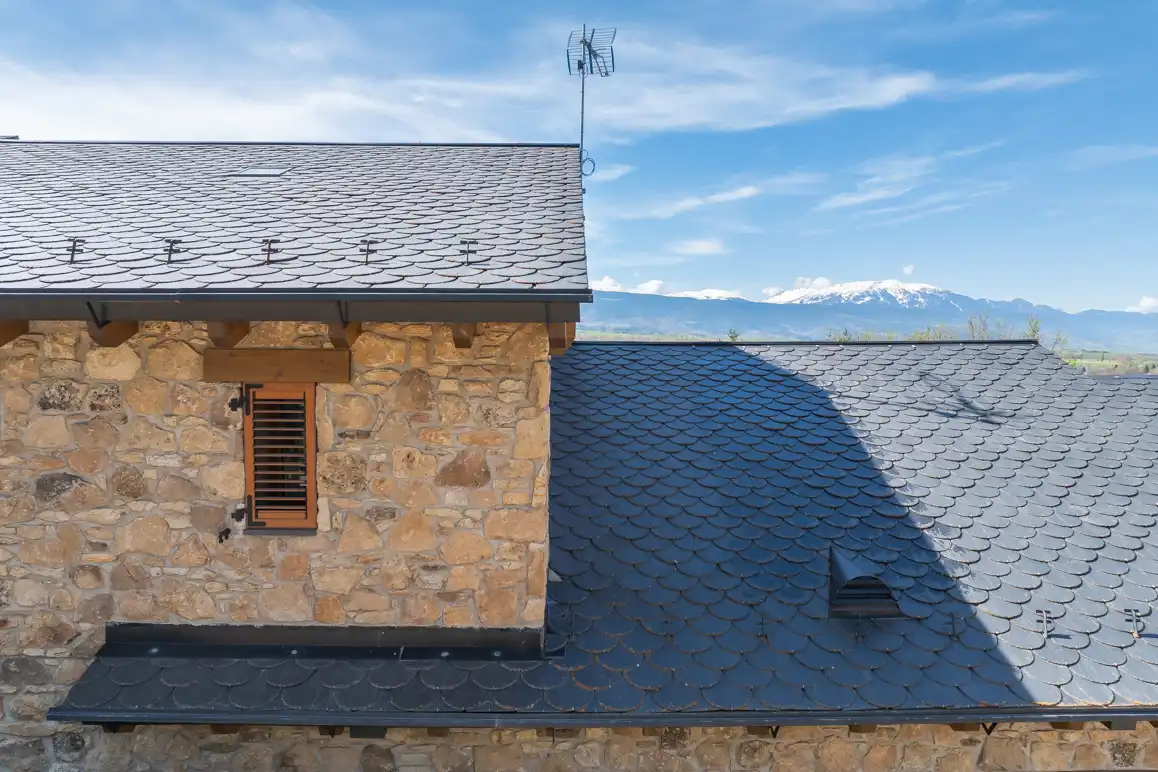 Vista exterior de Casa o chalet en venta en Estavar con Calefacción, Jardín privado y Parquet