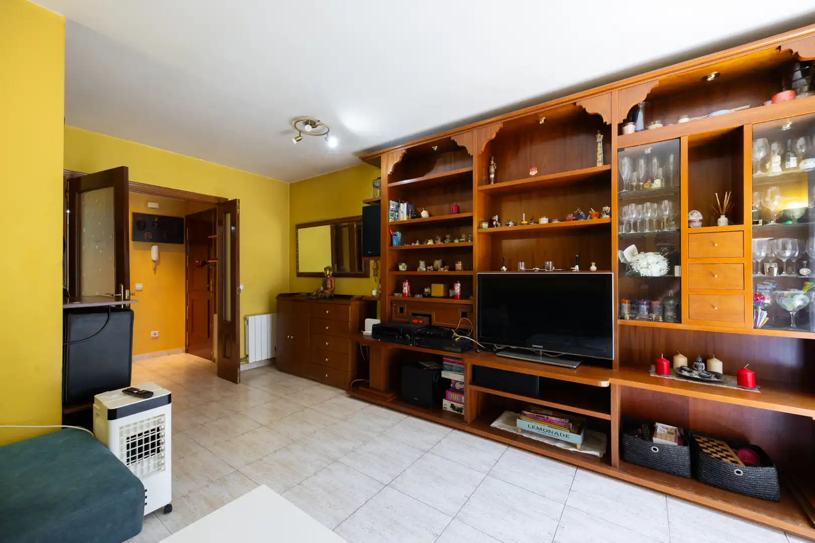 Sala de estar de Piso en venta en Villanueva de la Cañada con Calefacción, Terraza y Trastero
