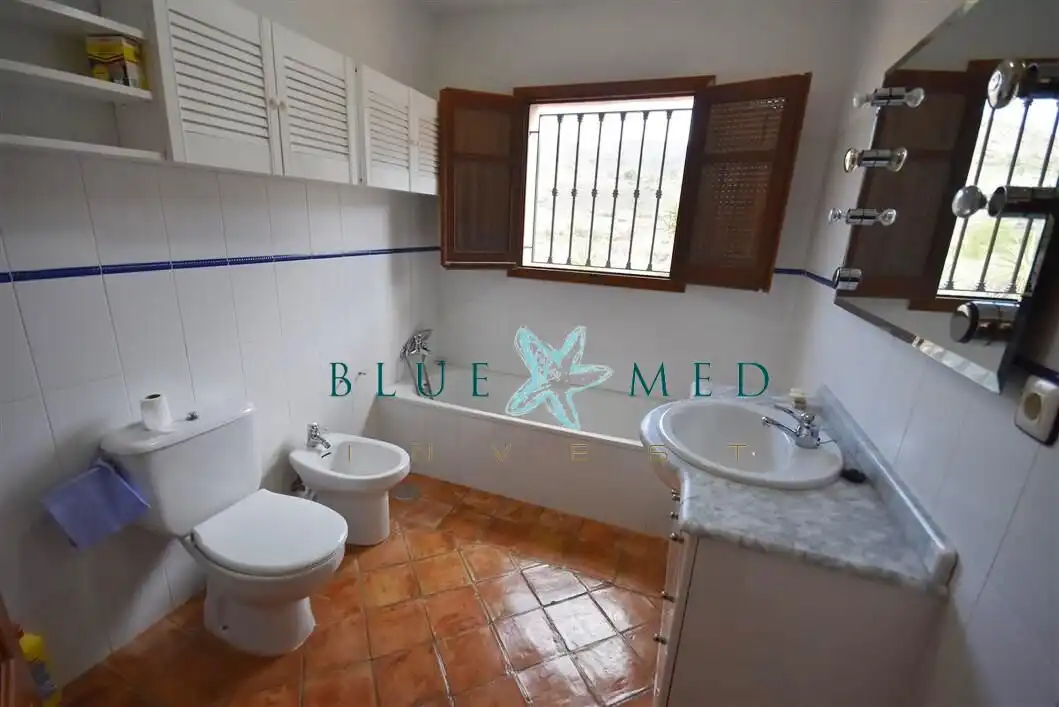 Bathroom of Houses for sale in Lorca  with Private garden, Terrace and Storage room