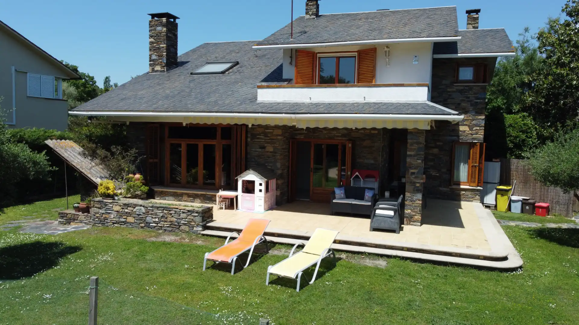 Terrasse von Haus oder Chalet zum Verkauf in Cardedeu mit Klimaanlage, Heizung und Privatgarten