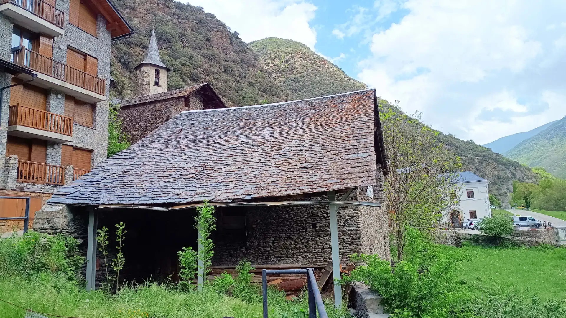 Vista exterior de Finca rústica en venta en Alins con Jardín privado