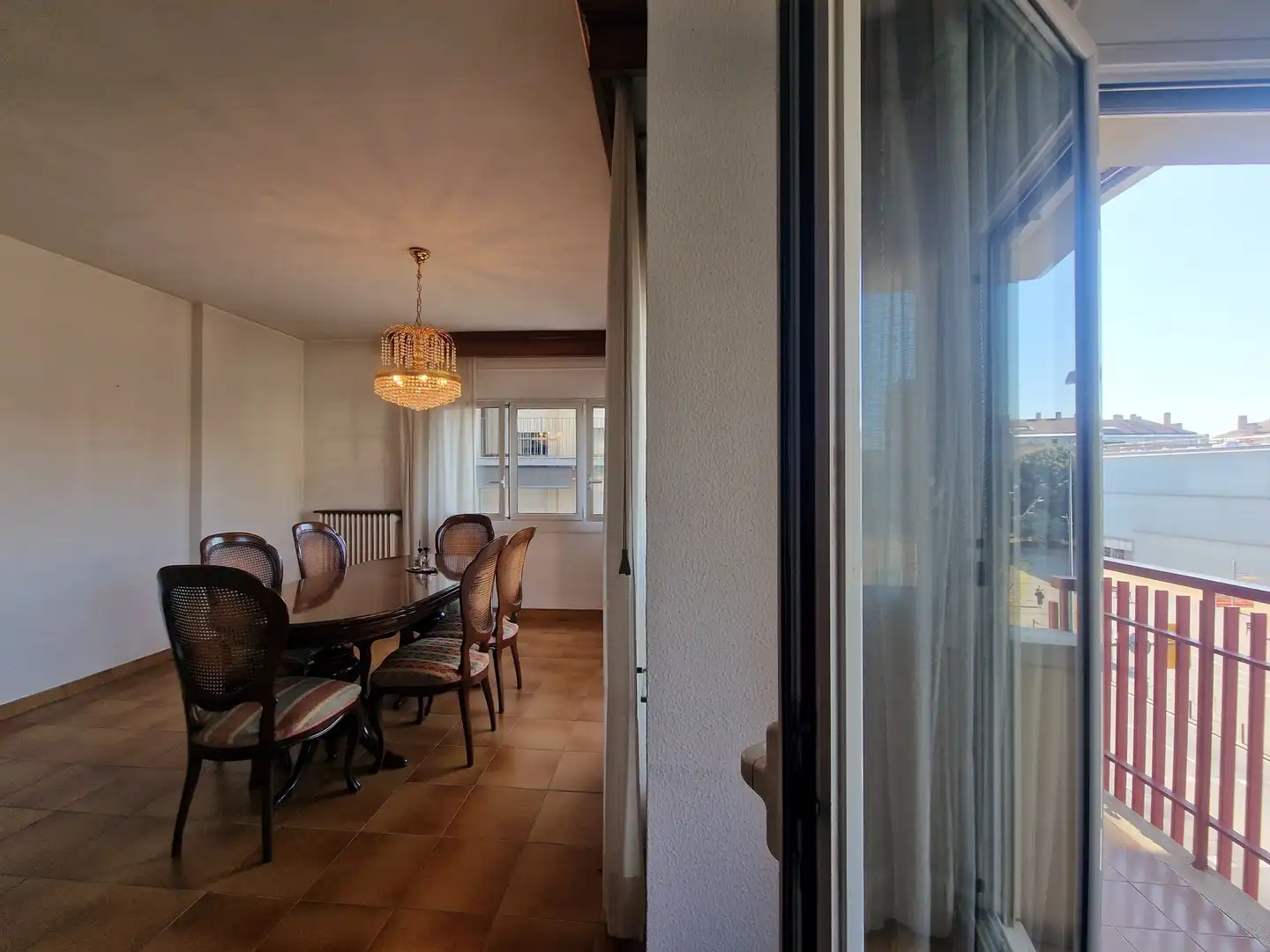 Dining room of Flat for sale in Girona  with Heating, Storage room and Balcony
