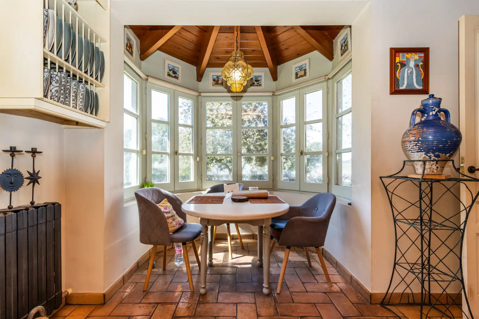 Dining room of Houses for sale in Matadepera  with Heating and Swimming Pool