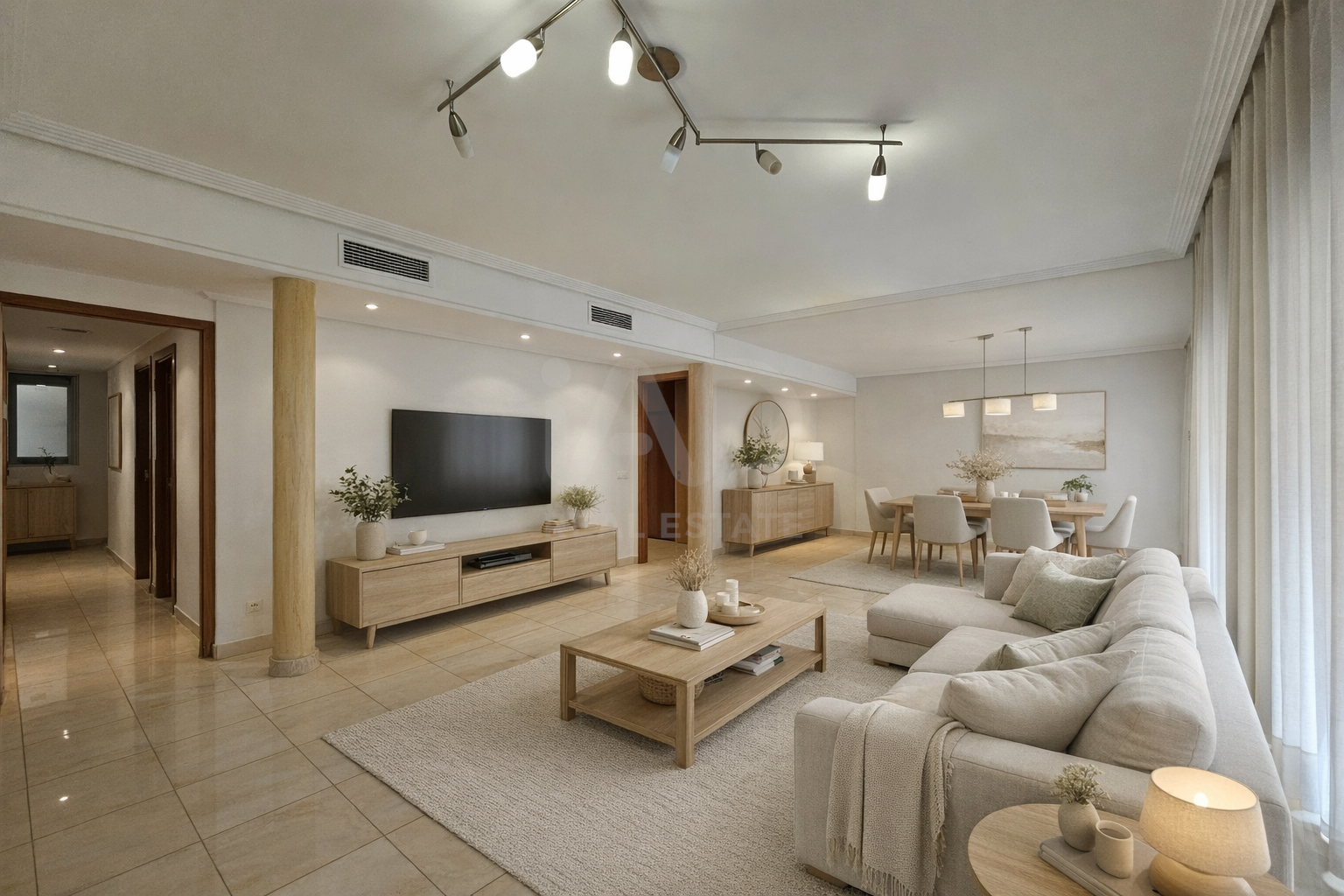 Sala d'estar de Pis en venda en Vila-seca amb Aire condicionat i Terrassa