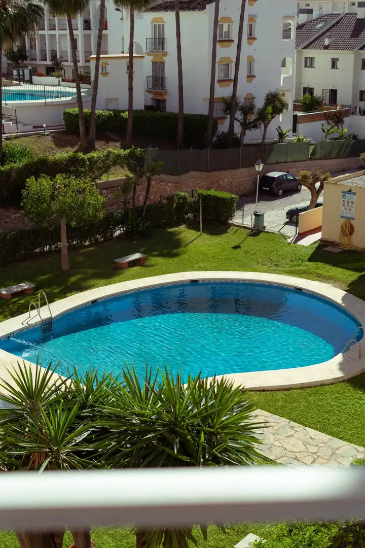Piscina de Apartamento en venta en Fuengirola con Aire acondicionado, Terraza y Amueblado