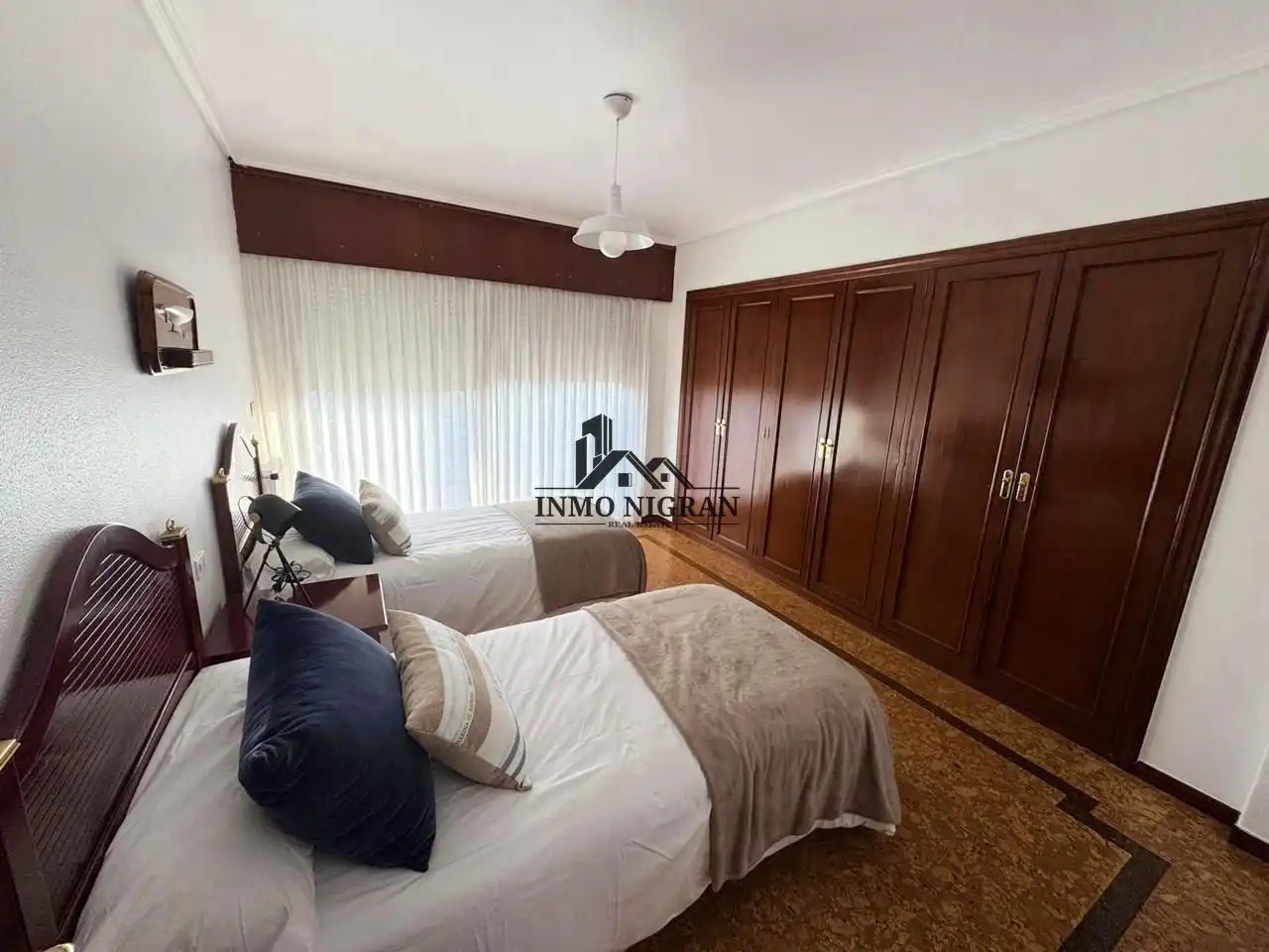 Bedroom of Houses for rent in Nigrán  with Heating, Private garden and Storage room