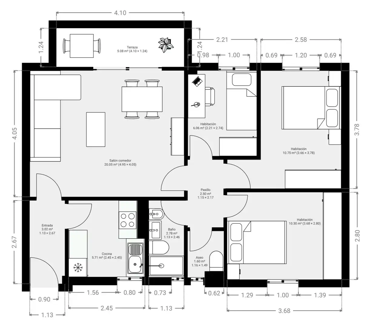 Piso con ascensor en venta en Chamartín, imagen 35