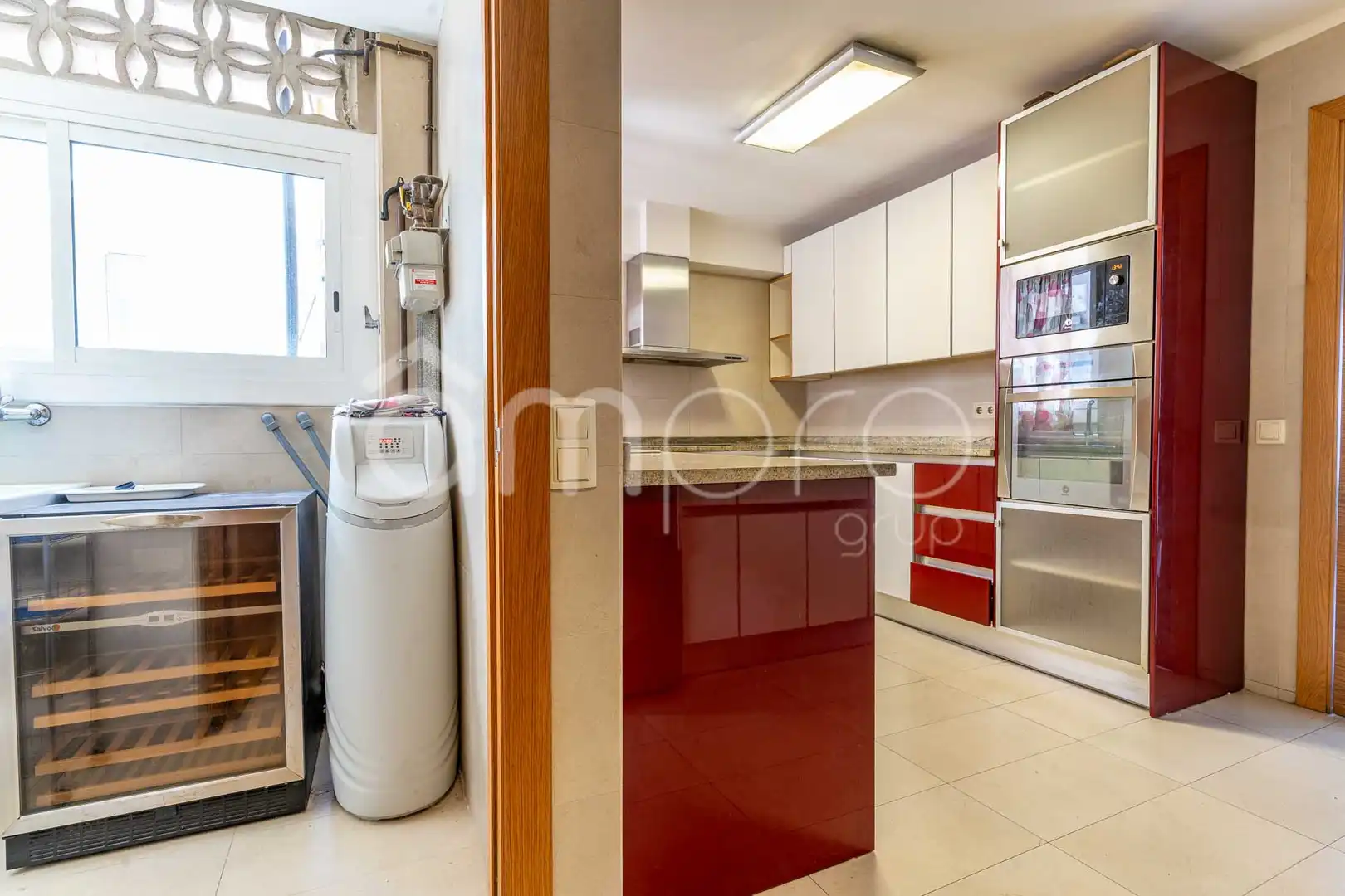 Cocina de Piso de alquiler en Tarragona con Calefacción, Terraza y Trastero