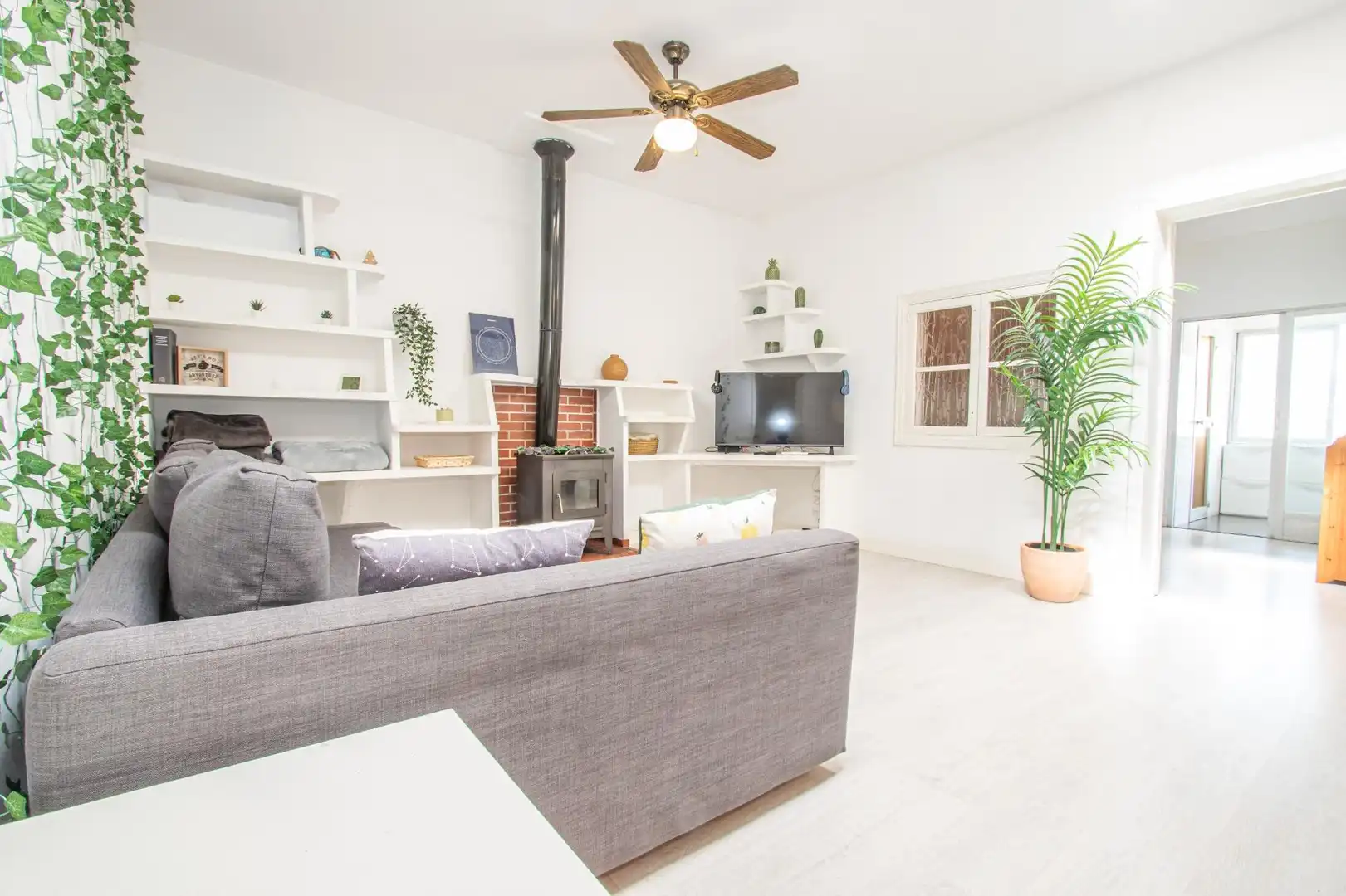 Sala de estar de Piso en venta en  Palma de Mallorca con Aire acondicionado, Terraza y Trastero
