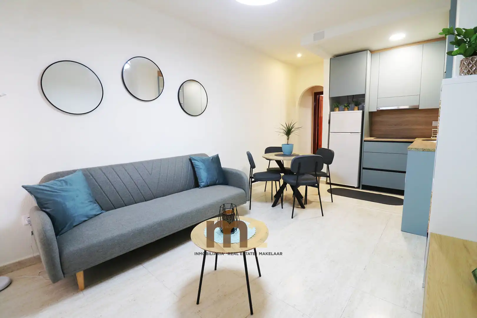 Sala de estar de Apartamento de alquiler en Guardamar del Segura con Terraza, Amueblado y Horno