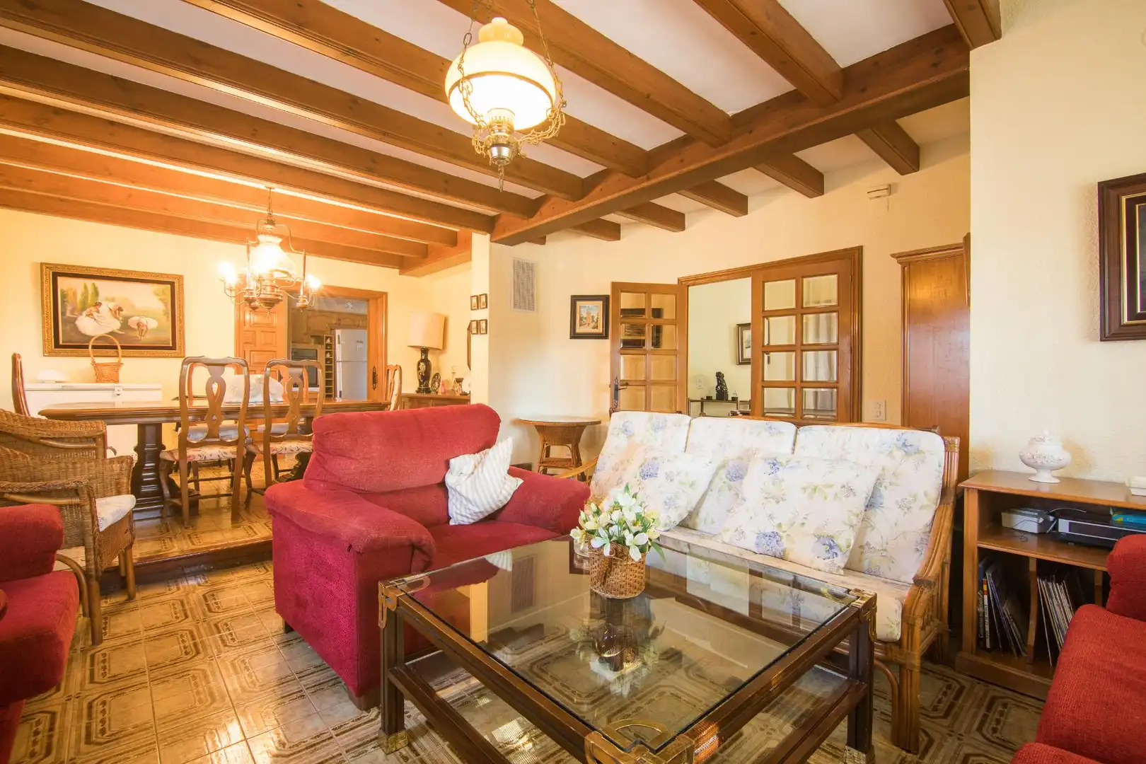 Living room of Houses for sale in Elche / Elx  with Private garden, Storage room and Swimming Pool