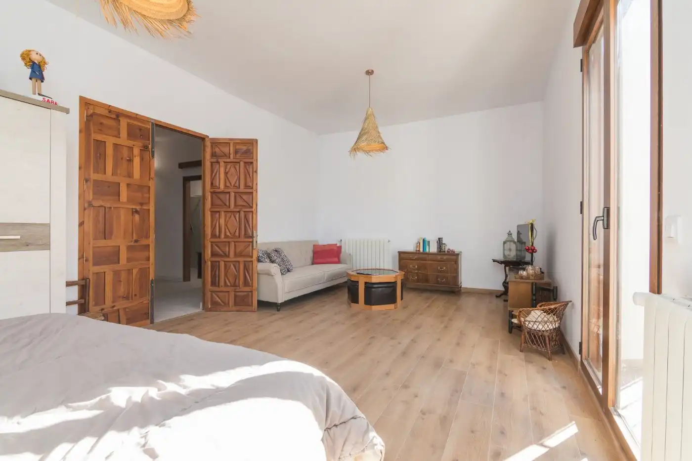 Sala d'estar de Casa o xalet en venda en Cocentaina amb Calefacció, Jardí privat i Terrassa