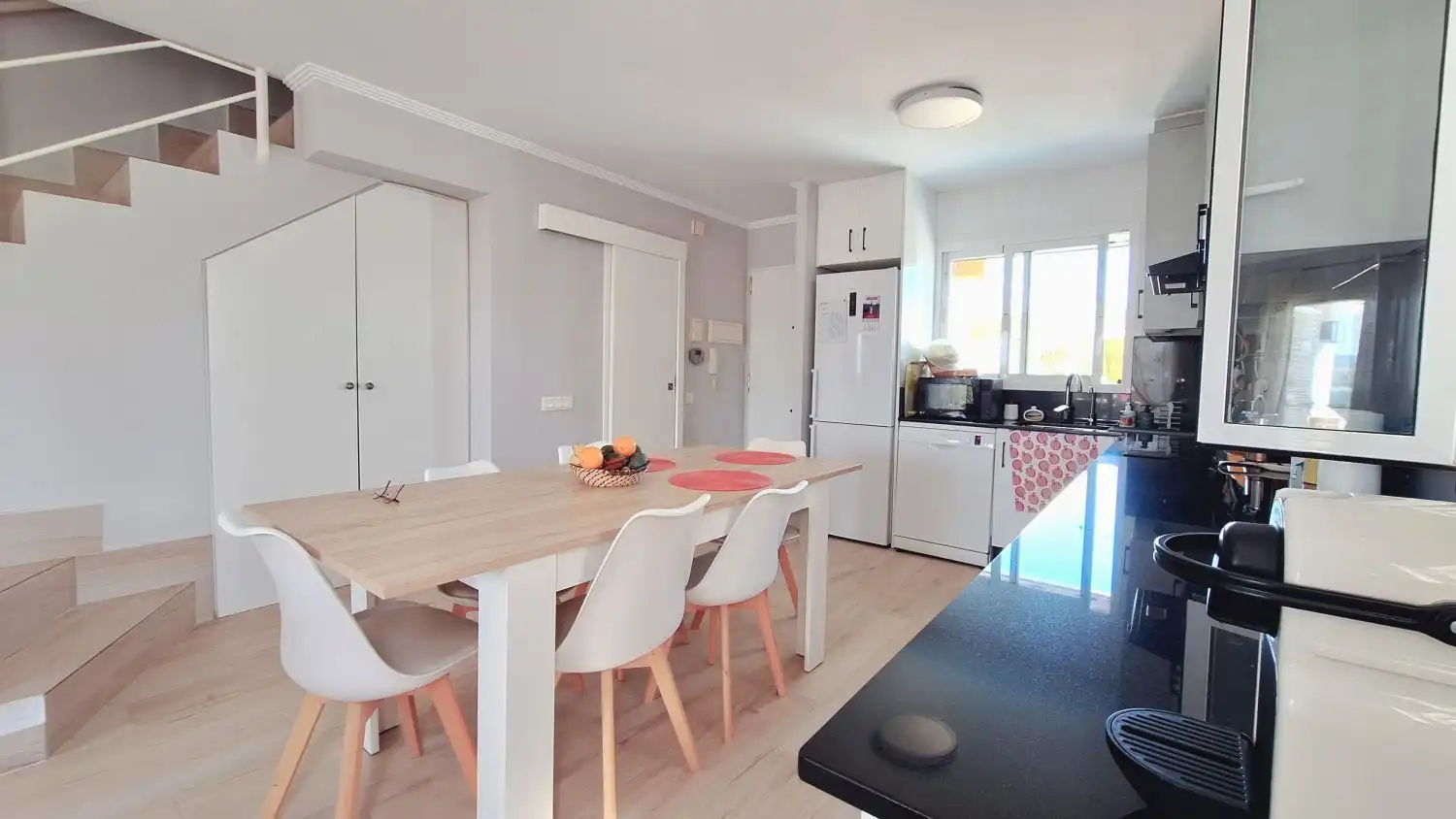 Küche von Maisonette zum Verkauf in Mojácar mit Klimaanlage, Terrasse und Schwimmbad