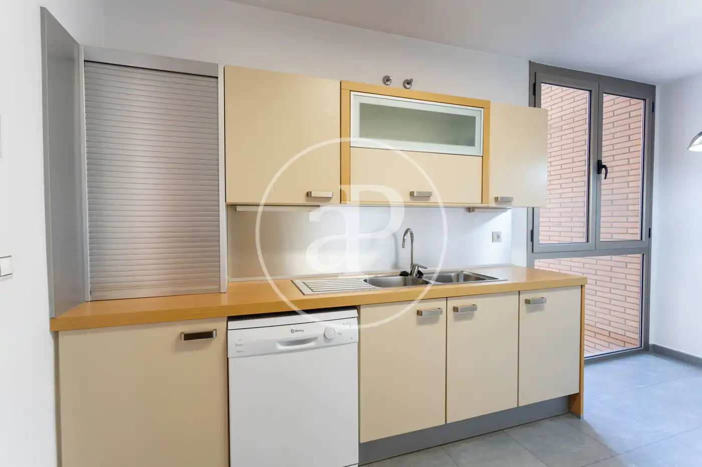 Küche von Wohnung zur Miete in Mataró mit Klimaanlage, Heizung und Terrasse