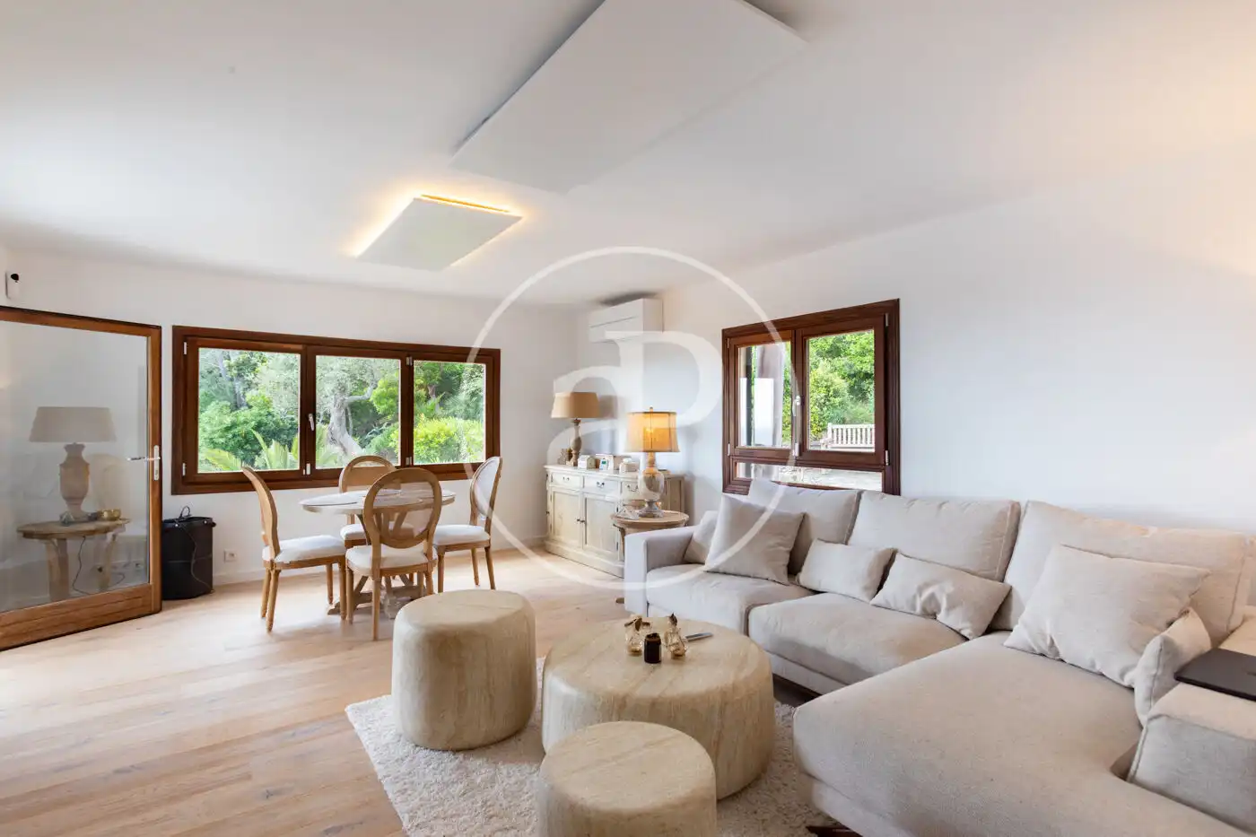 Sala d'estar de Casa o xalet en venda en Esporles amb Aire condicionat, Calefacció i Jardí privat