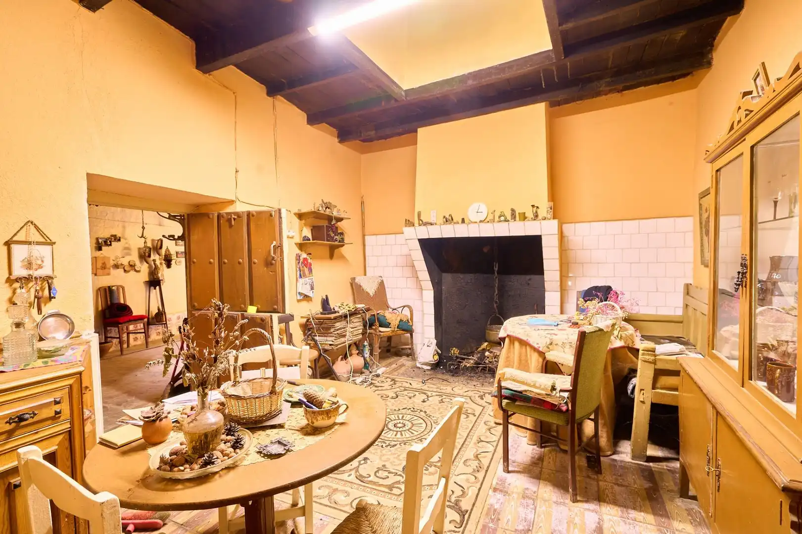 Comedor de Finca rústica en venta en La Maya  con Jardín privado, Terraza y Trastero