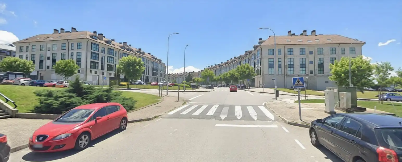 Vista exterior de Piso en venta en Ames con Calefacción, Terraza y Trastero