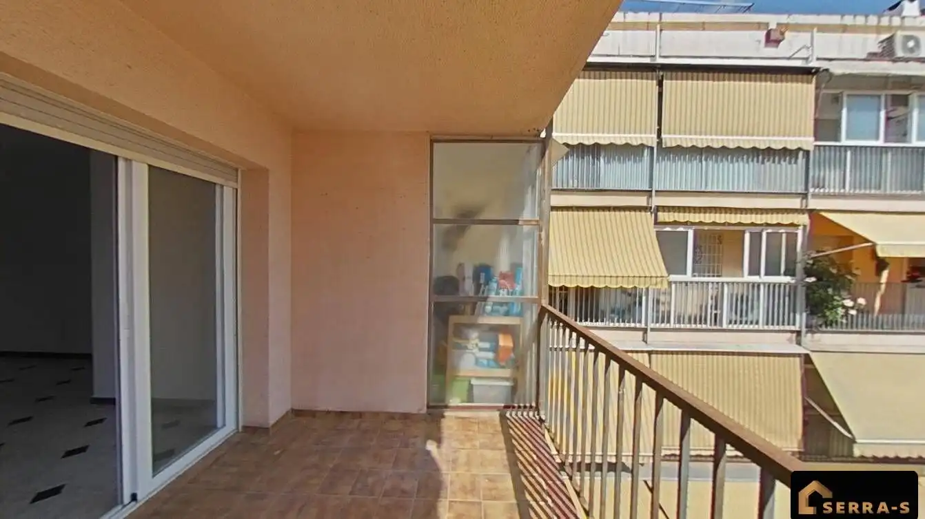 Terrasse von Wohnung zum Verkauf in Mataró mit Balkon