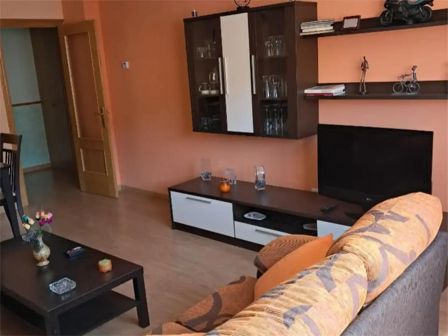 Sala d'estar de Pis en venda en Villanubla amb Parquet, Piscina i Moblat