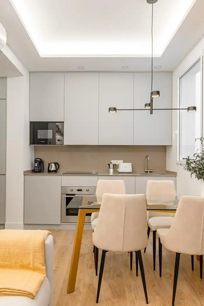 Kitchen of Flat for sale in Madrid  with Air Conditioner and Heating