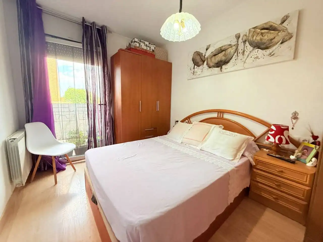 Bedroom of Flat for sale in Sant Celoni  with Heating, Furnished and Alarm