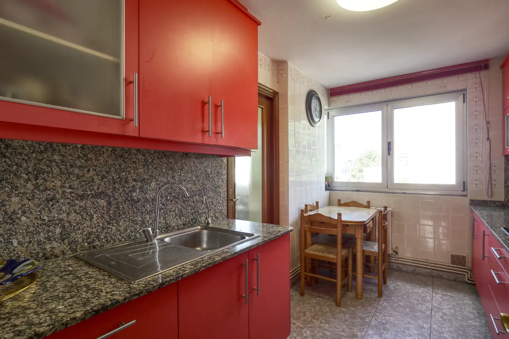 Cocina de Piso en venta en A Coruña Capital  con Calefacción, Parquet y Trastero