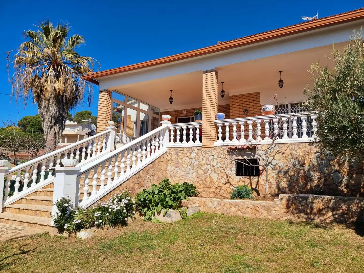 Jardí de Casa o xalet en venda en Lloret de Mar amb Calefacció, Jardí privat i Terrassa