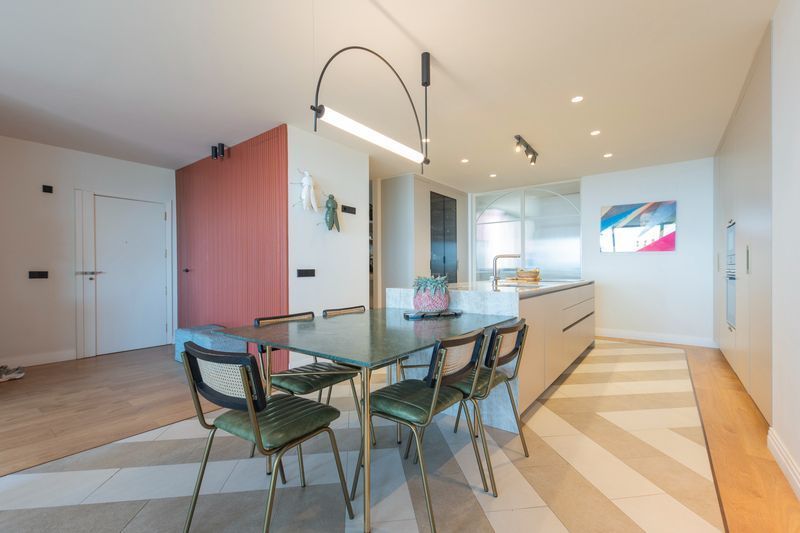 Dining room of Flat for sale in  Santa Cruz de Tenerife Capital  with Air Conditioner, Terrace and Furnished