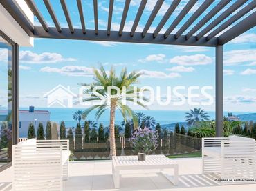 Maison avec balcon à vendre à La Nucia Pueblo