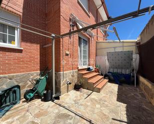 Garden of Single-family semi-detached for sale in Torres de la Alameda  with Air Conditioner, Terrace and Swimming Pool