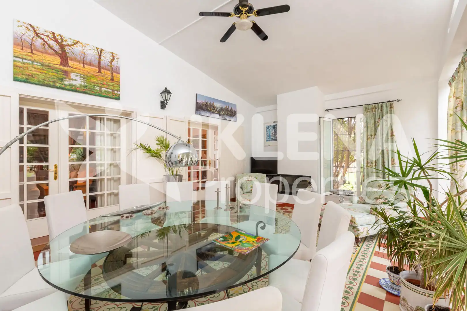 Dining room of Houses for sale in Roquetas de Mar  with Air Conditioner, Private garden and Terrace