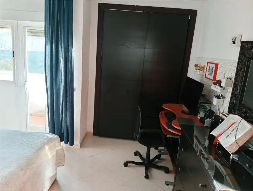 Dormitori de Casa adosada en venda en Navalagamella amb Aire condicionat, Calefacció i Jardí privat