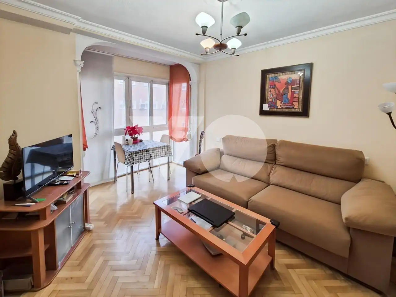 Sala d'estar de Pis en venda en Madrid amb Aire condicionat, Calefacció i Traster