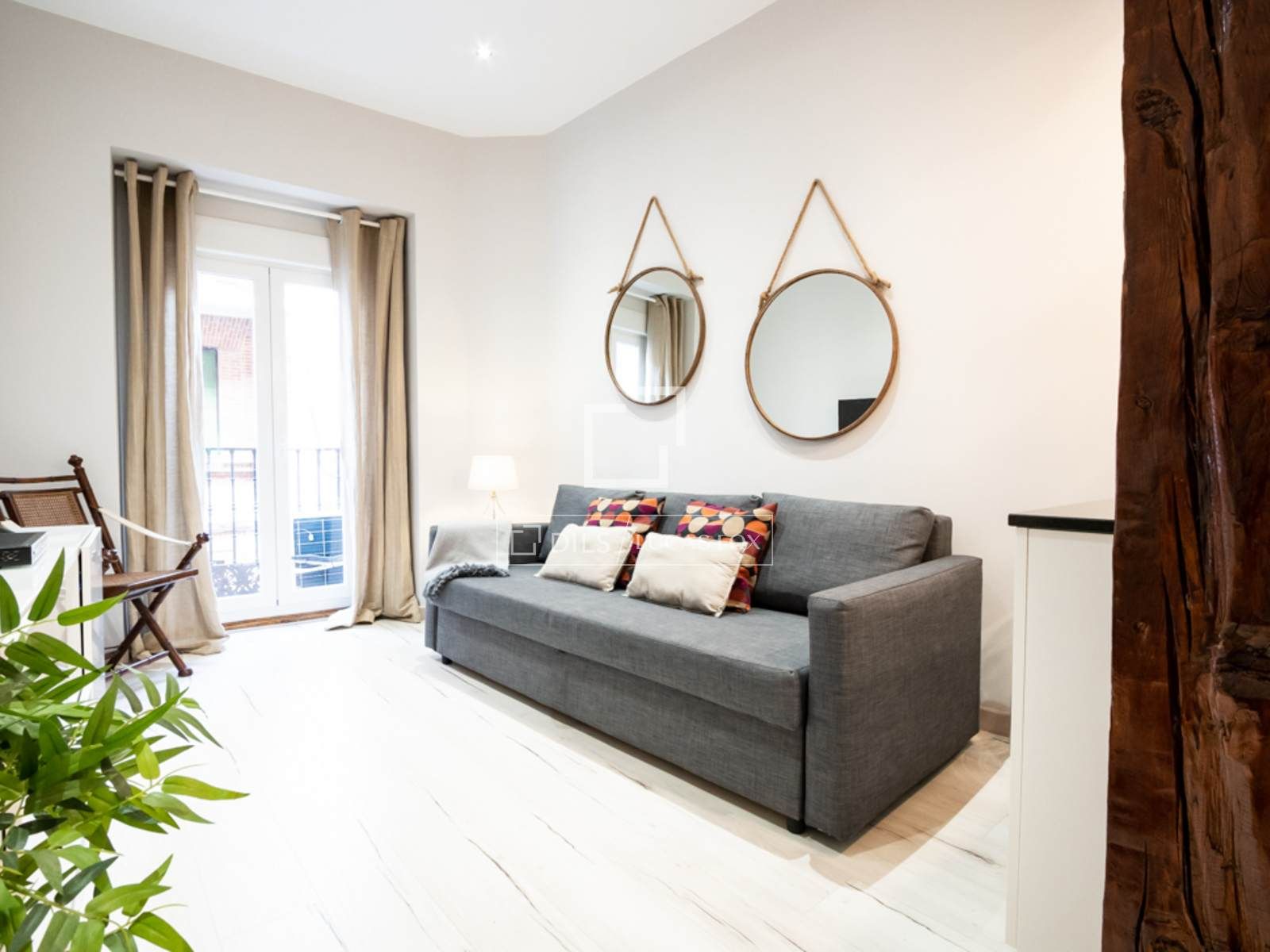 Sala de estar de Piso de alquiler en La Guardia de Jaén con Aire acondicionado, Amueblado y Balcón