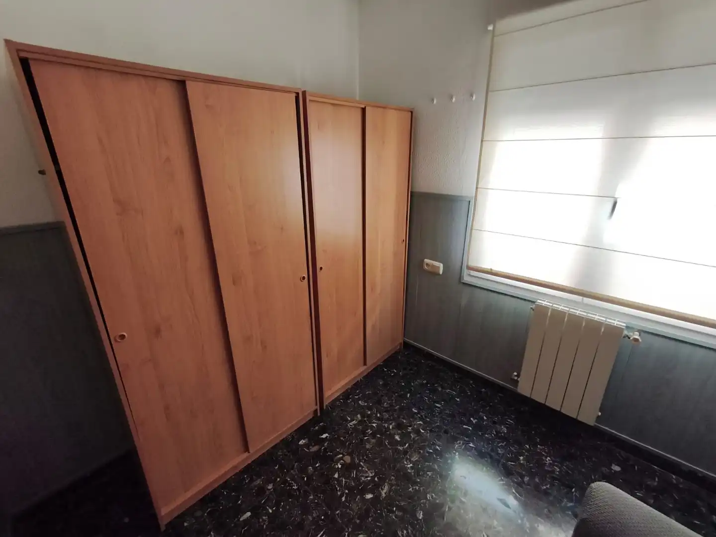 Schlafzimmer von Wohnung zur Miete in Albacete mit Klimaanlage, Heizung und Möbliert